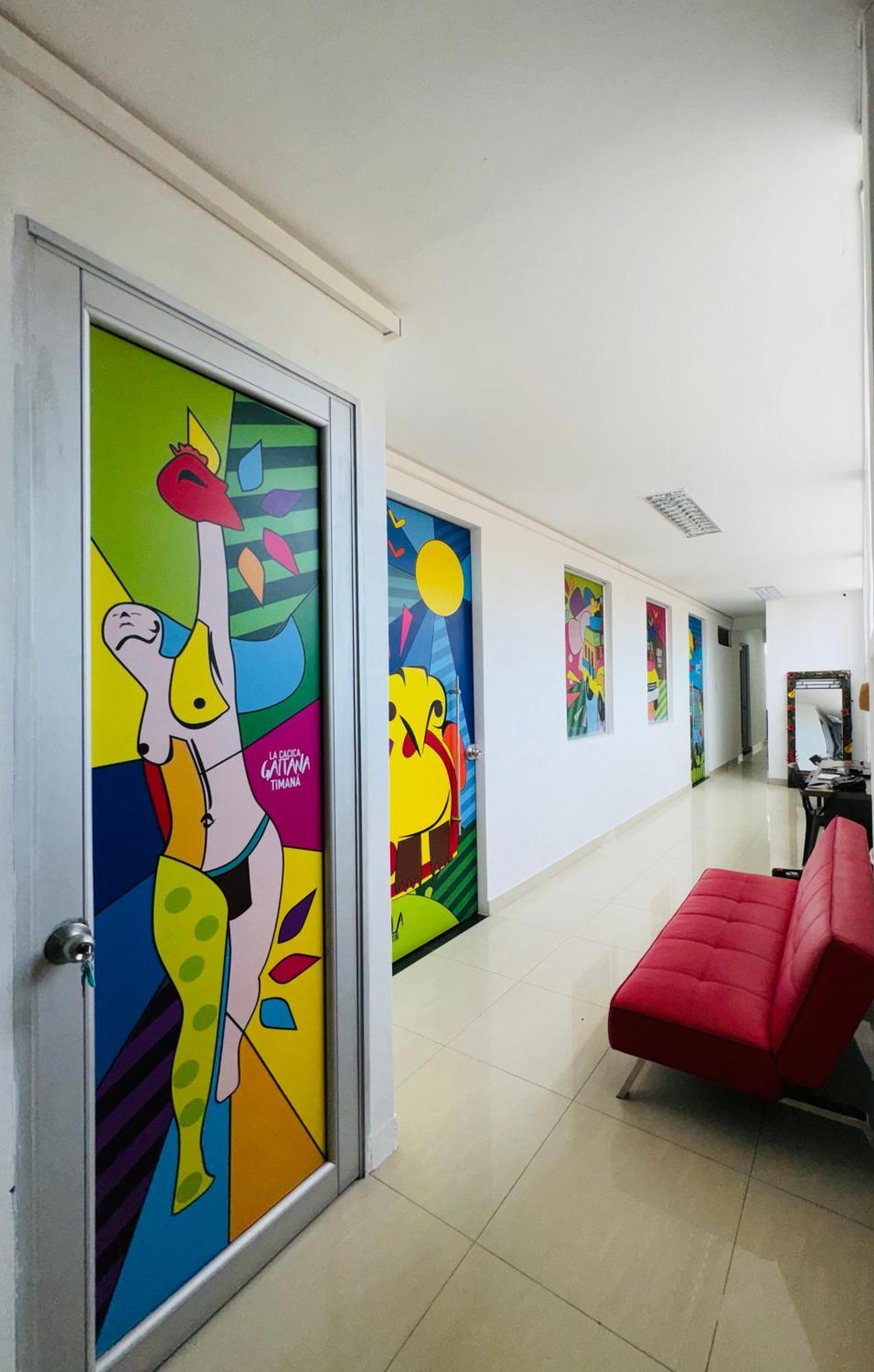 Hospedaje Casa Cultural Saberes เนย์บา ภายนอก รูปภาพ